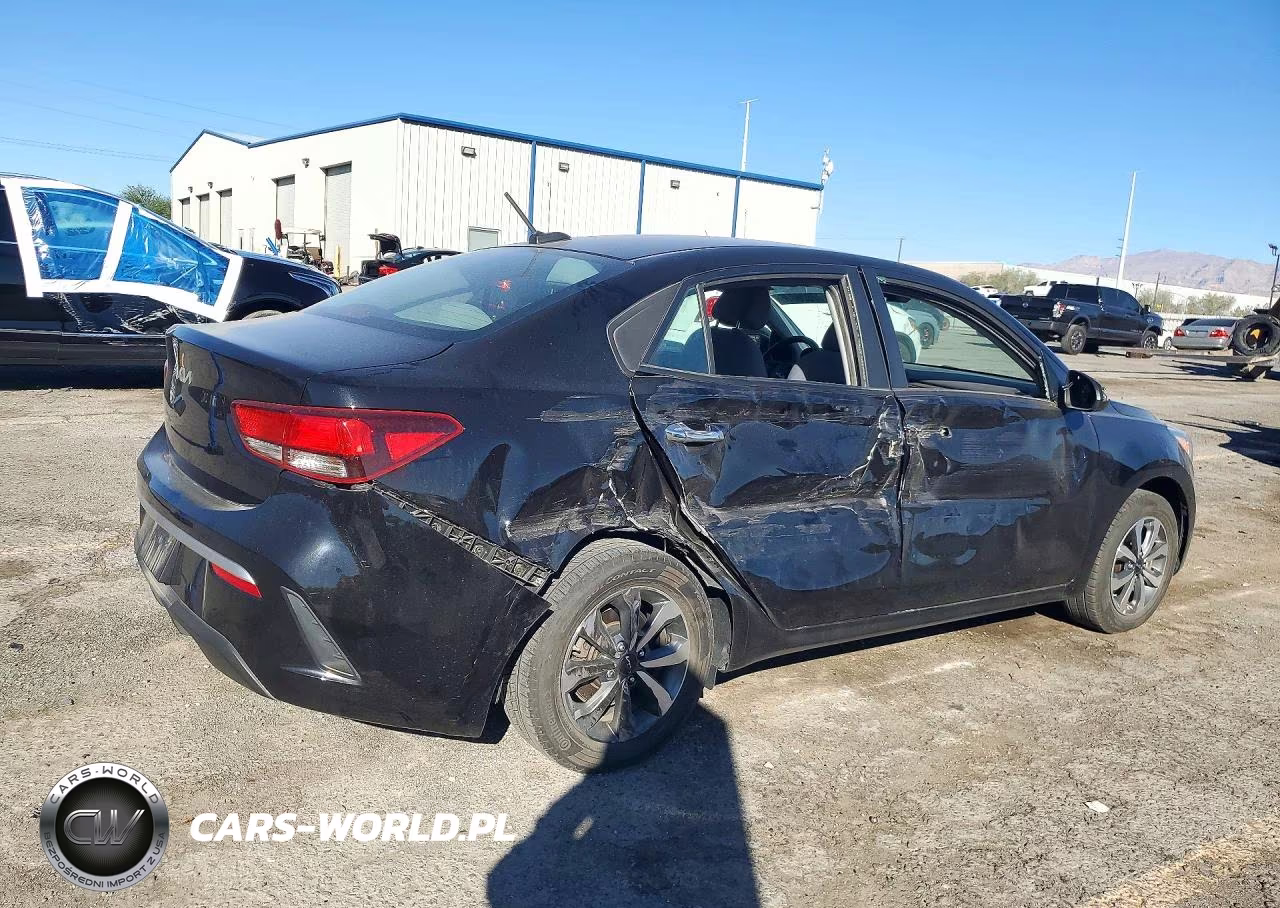2022 Kia Rio S VIN:3KPA24ADXNE504805 - 3