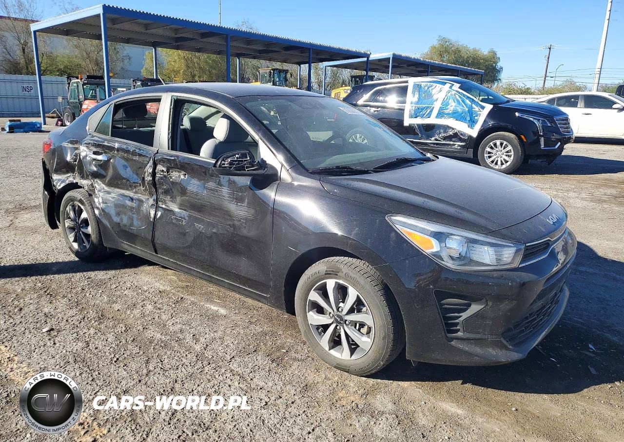 2022 Kia Rio S VIN:3KPA24ADXNE504805 - 4