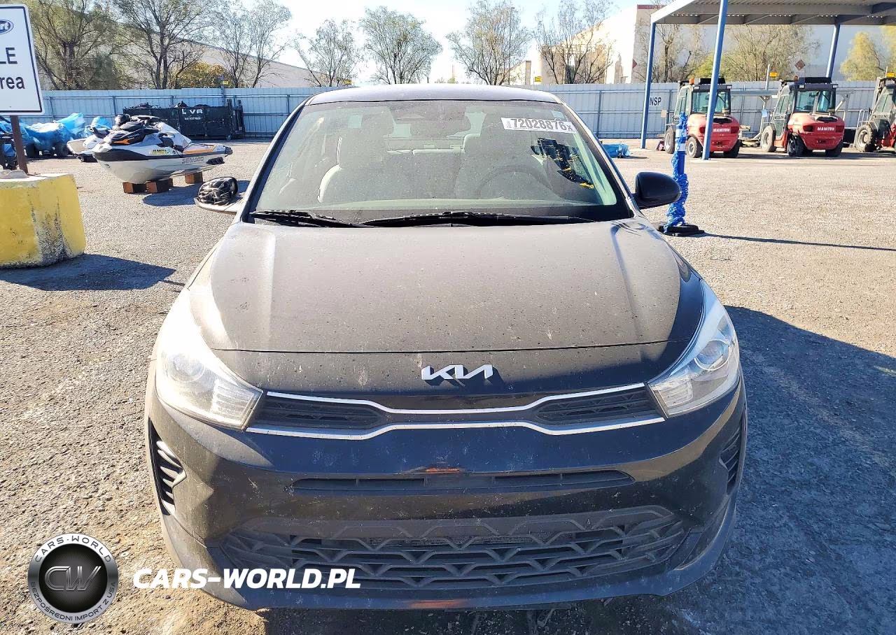 2022 Kia Rio S VIN:3KPA24ADXNE504805 - 5
