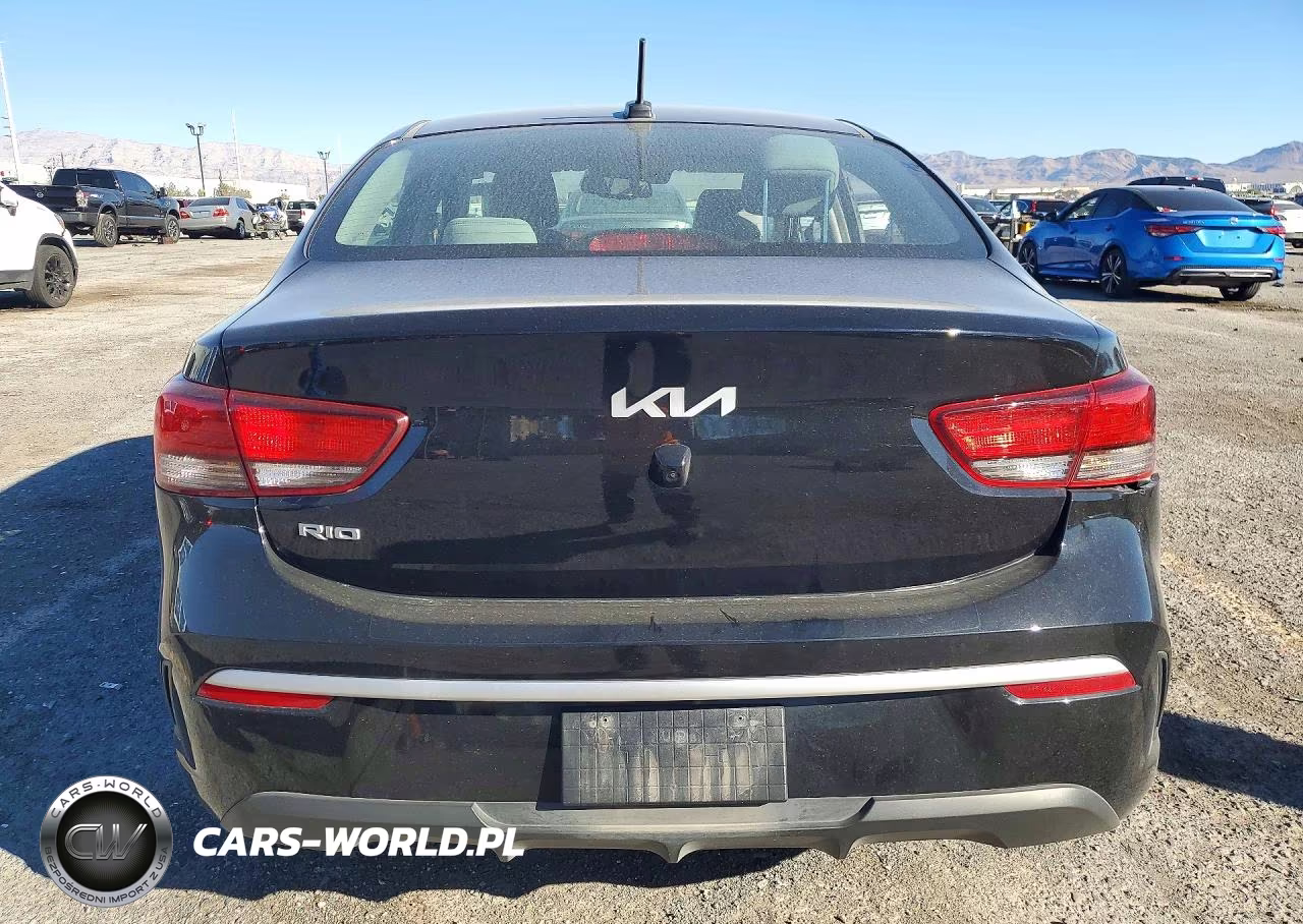 2022 Kia Rio S VIN:3KPA24ADXNE504805 - 6
