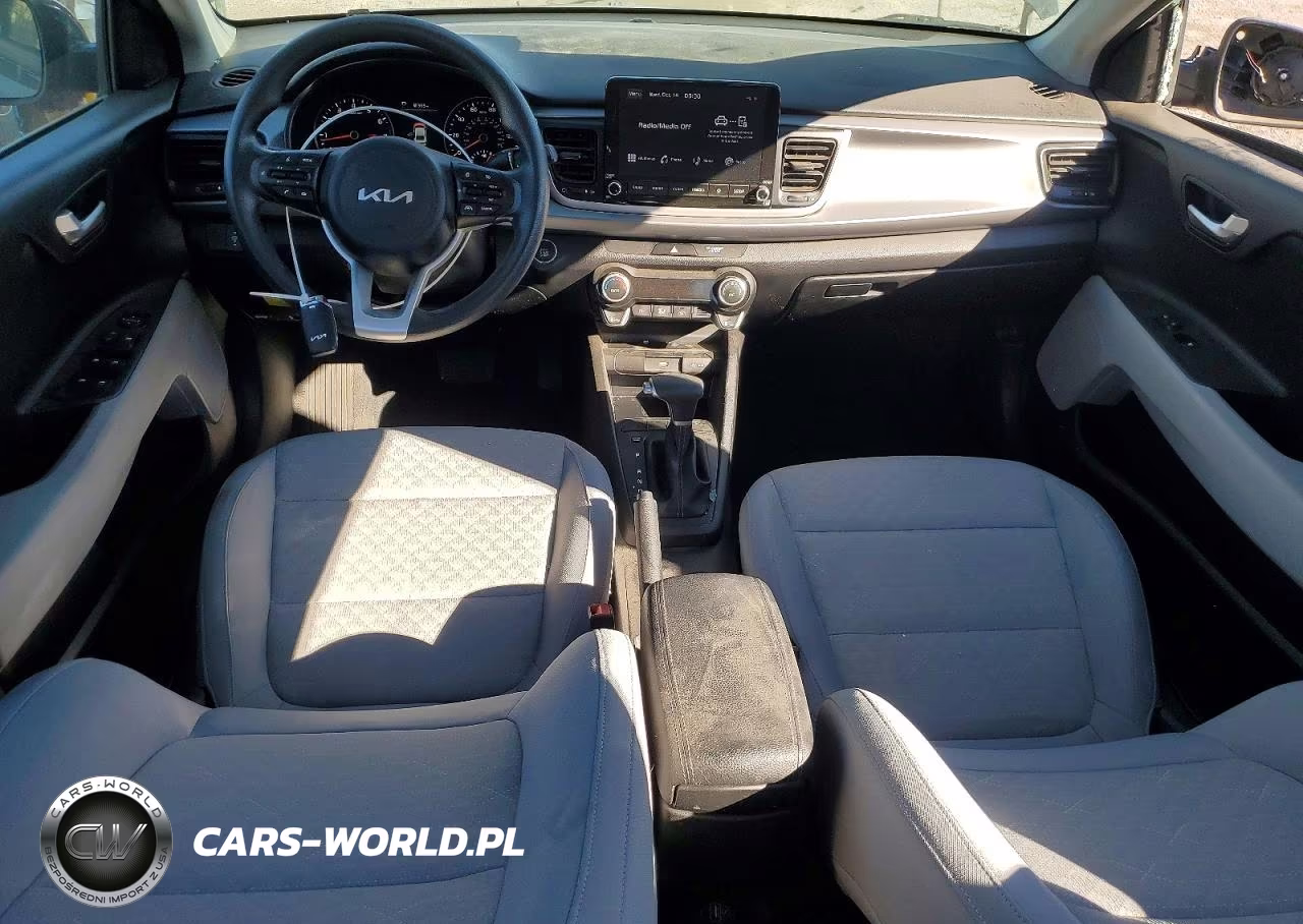 2022 Kia Rio S VIN:3KPA24ADXNE504805 - 8