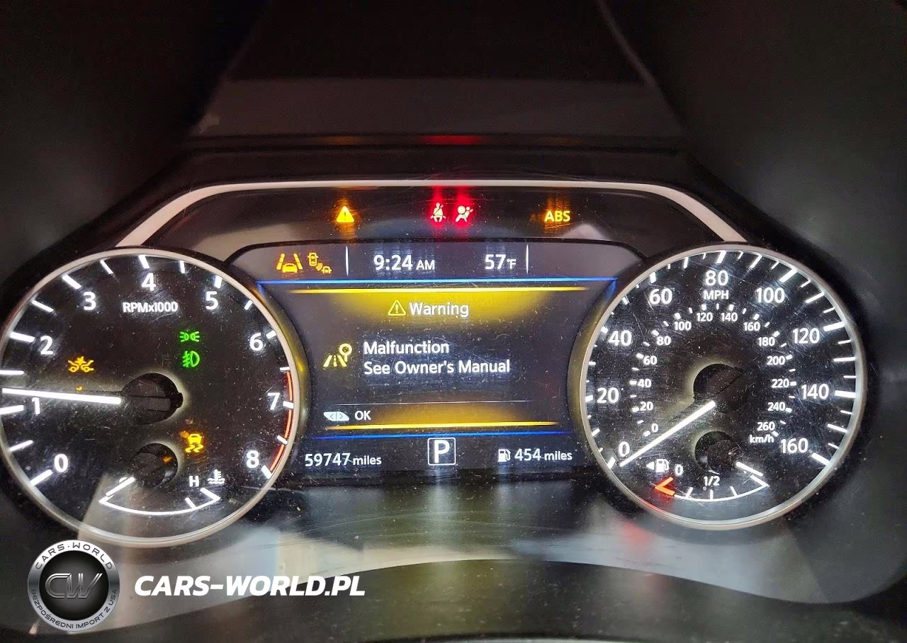 2021 Nissan Murano Sl VIN:5N1AZ2CS6MC141867 - 9