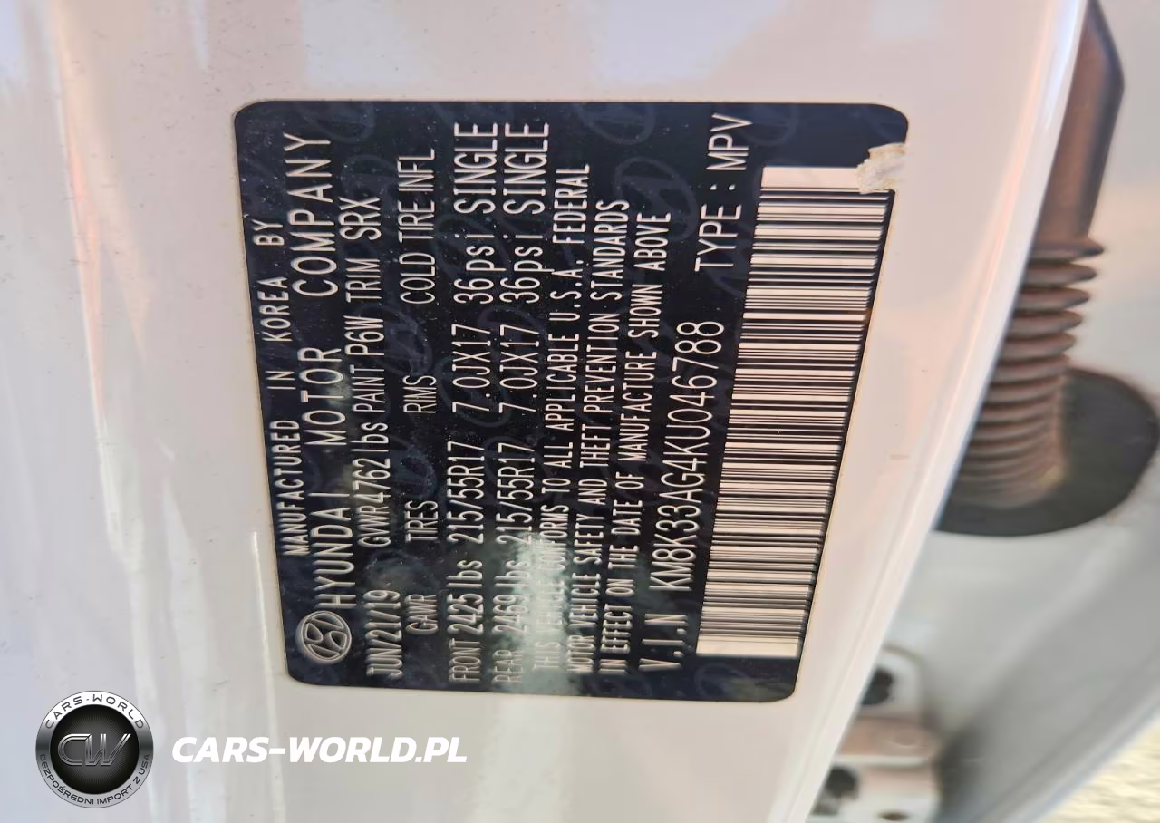 2019 Hyundai Kona Limited VIN:KM8K33AG4KU046788 - 12