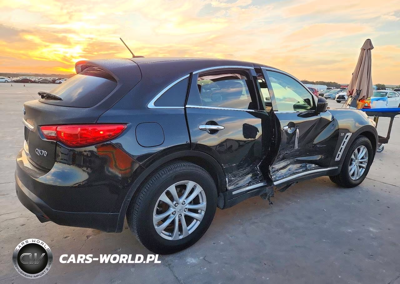 2017 Infiniti Qx70 Base VIN:JN8CS1MU5HM143559 - 3