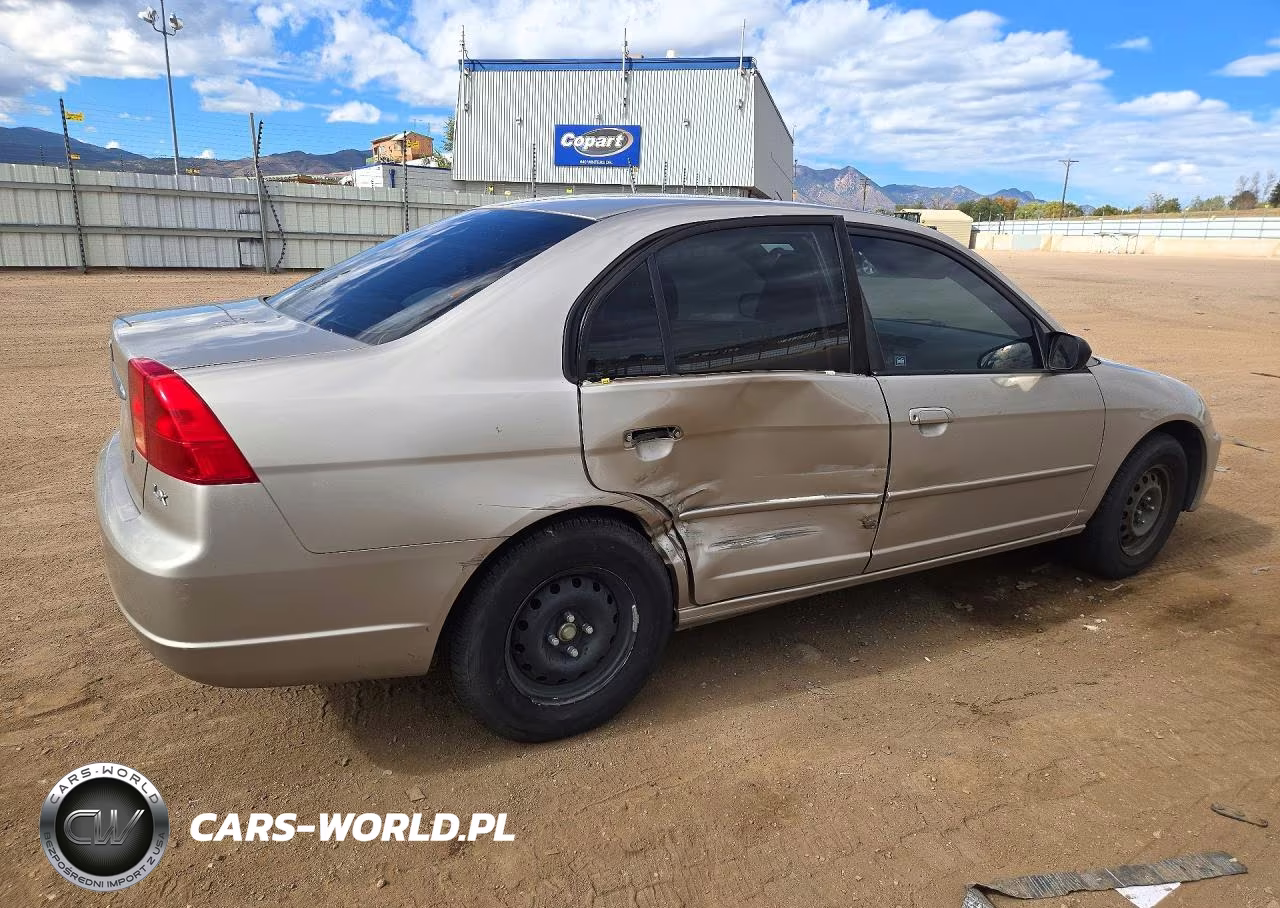 2002 Honda Civic Lx VIN:2HGES16572H513576 - 3
