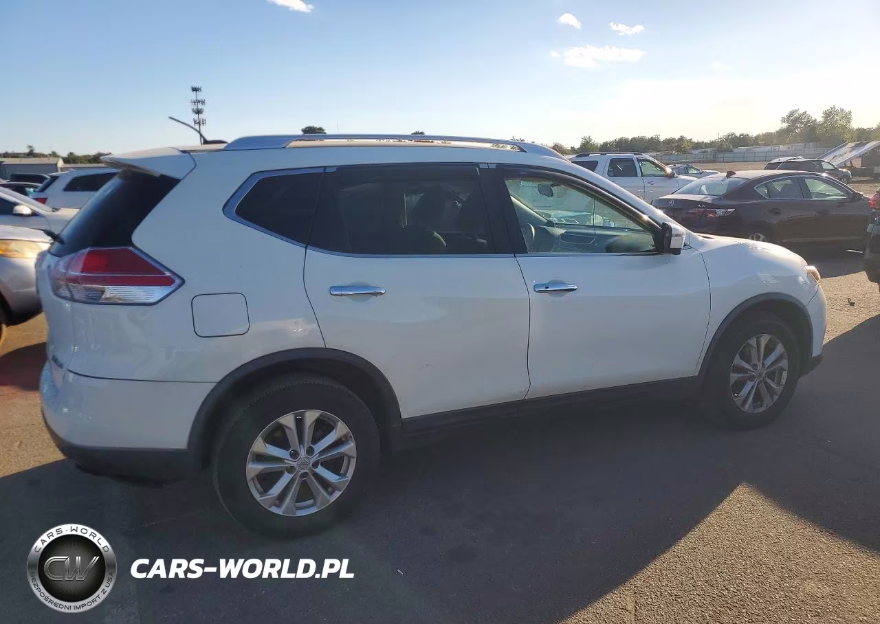 2016 Nissan Rogue Sv VIN:KNMAT2MV4GP632952 - 3