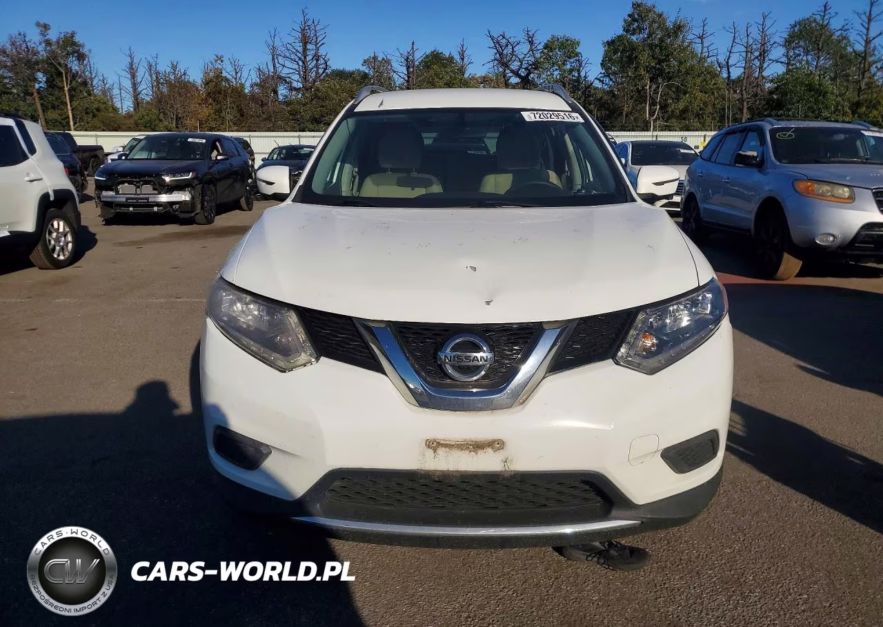 2016 Nissan Rogue Sv VIN:KNMAT2MV4GP632952 - 5