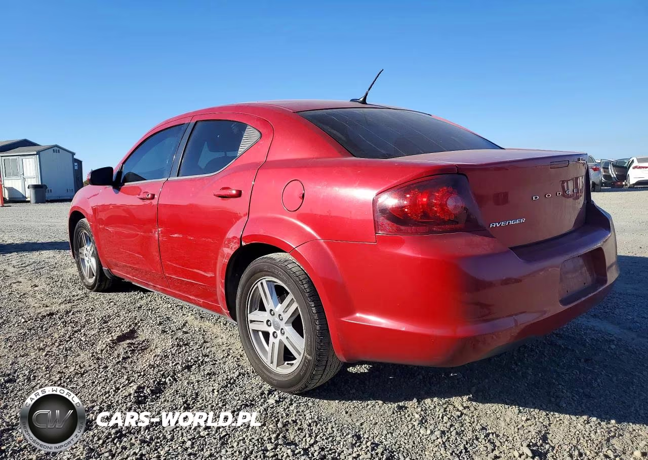 2013 Dodge Avenger Sxt VIN:1C3CDZCB1DN746831 - 2