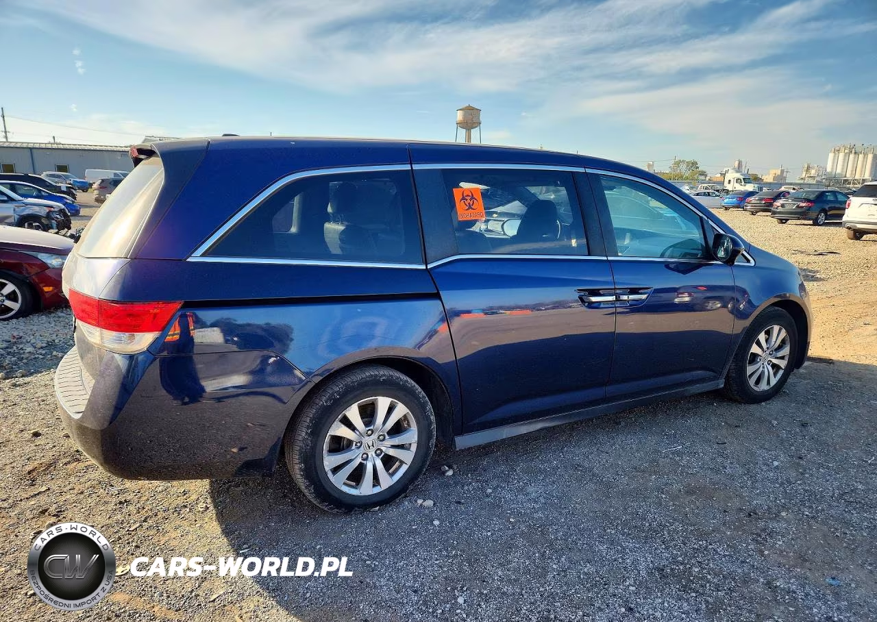 2015 Honda Odyssey Exl VIN:5FNRL5H6XFB040844 - 3