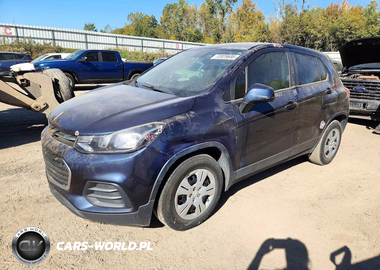 2018 Chevrolet Trax Ls VIN:3GNCJKSB4JL254357 - 1