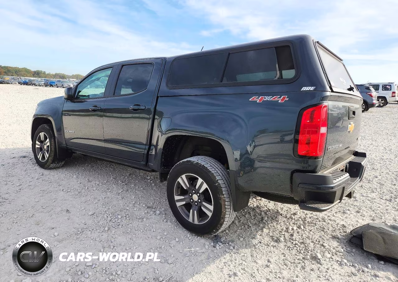 2017 Chevrolet Colorado VIN:1GCGTBEN2H1215892 - 2