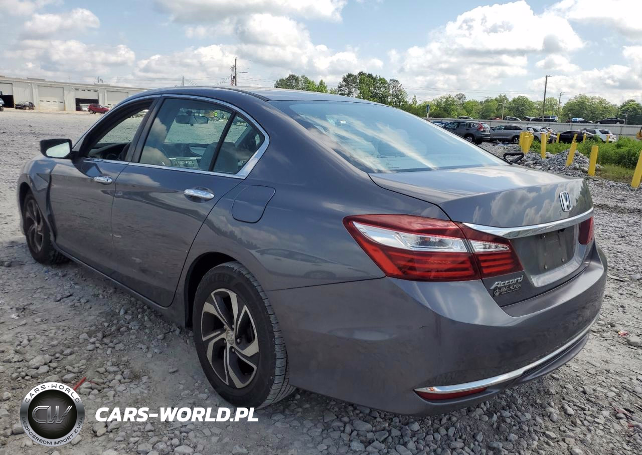 2016 Honda Accord Lx VIN:1HGCR2F37GA086803 - 2