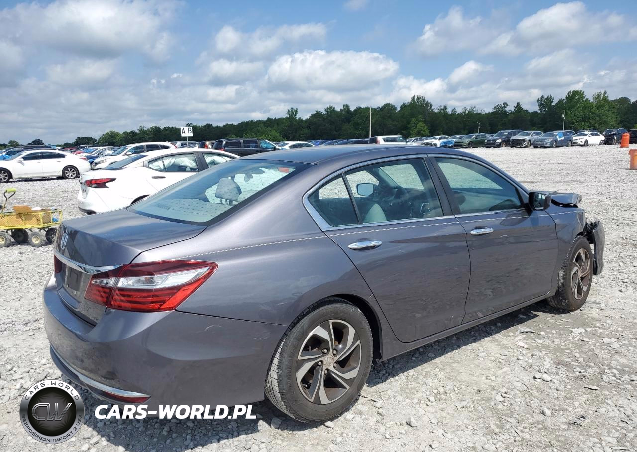 2016 Honda Accord Lx VIN:1HGCR2F37GA086803 - 3