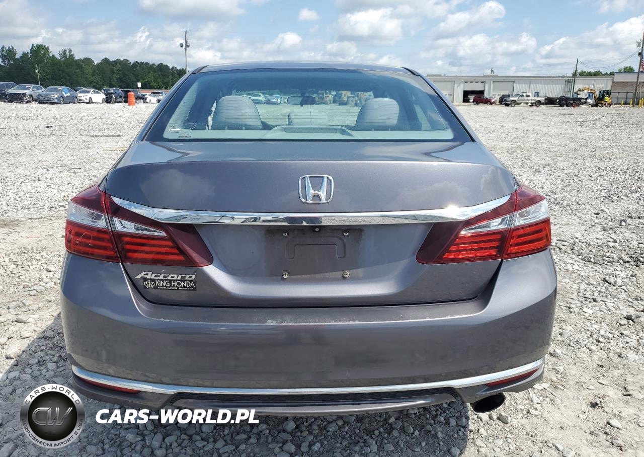 2016 Honda Accord Lx VIN:1HGCR2F37GA086803 - 6