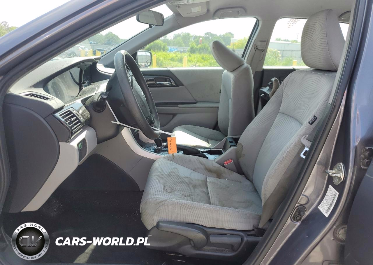 2016 Honda Accord Lx VIN:1HGCR2F37GA086803 - 7