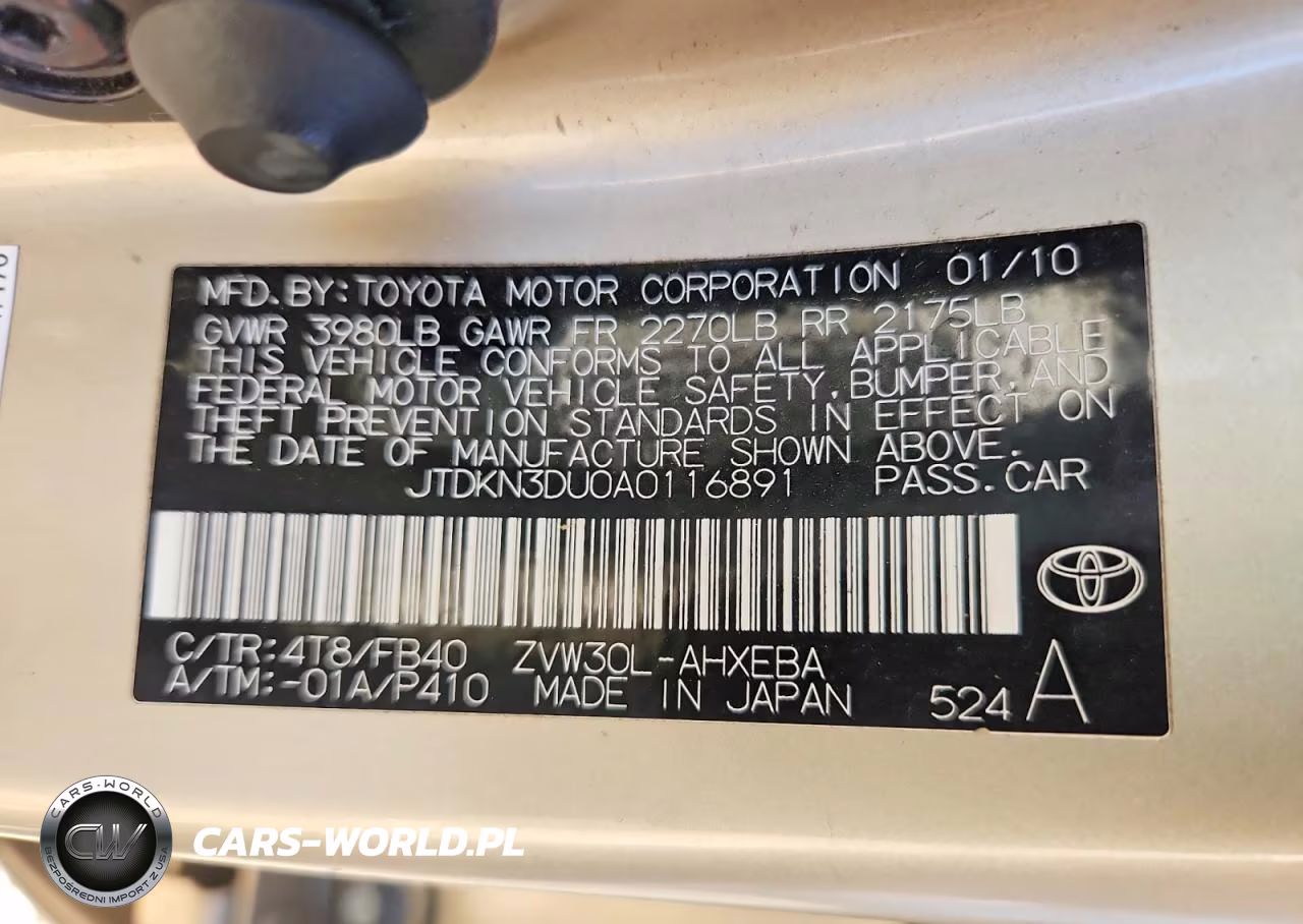 2010 Toyota Prius Ii VIN:JTDKN3DU0A0116891 - 12