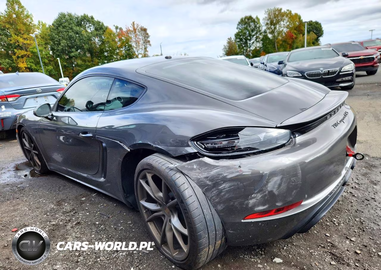 2019 Porsche Cayman S VIN:WP0AB2A86KS278553 - 2