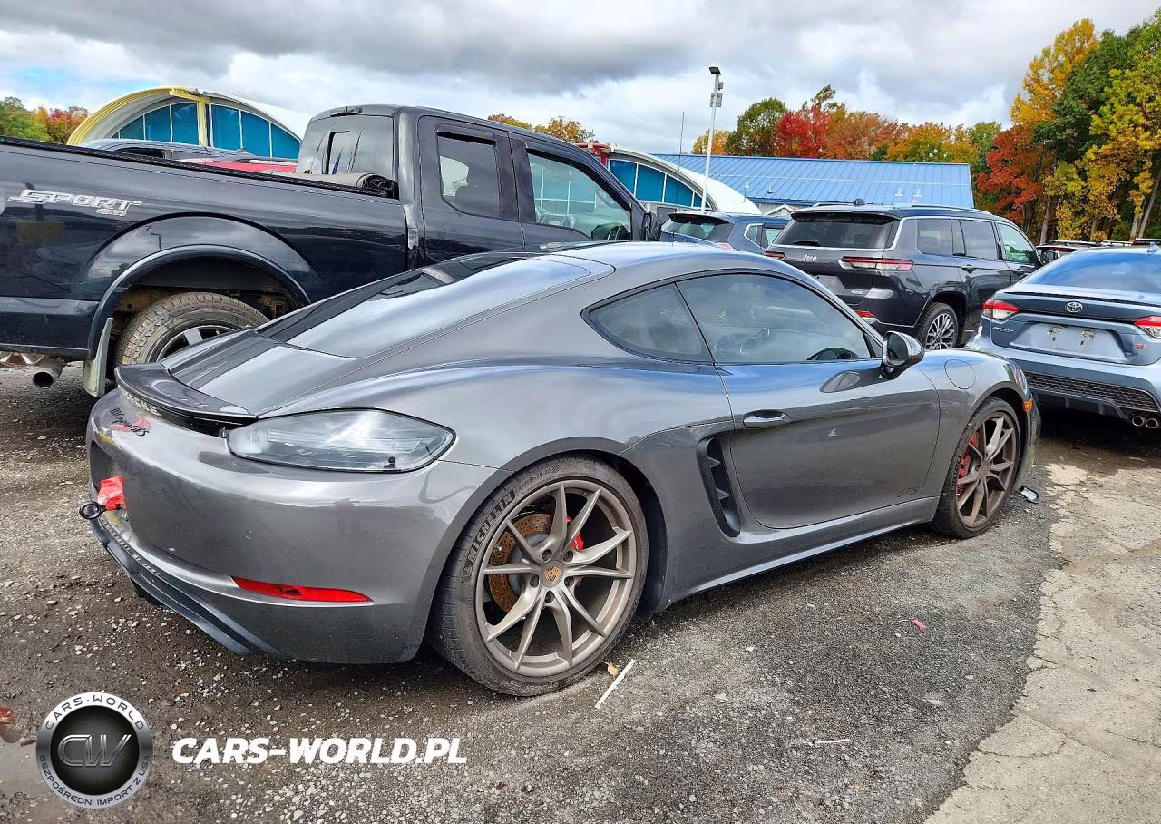 2019 Porsche Cayman S VIN:WP0AB2A86KS278553 - 3