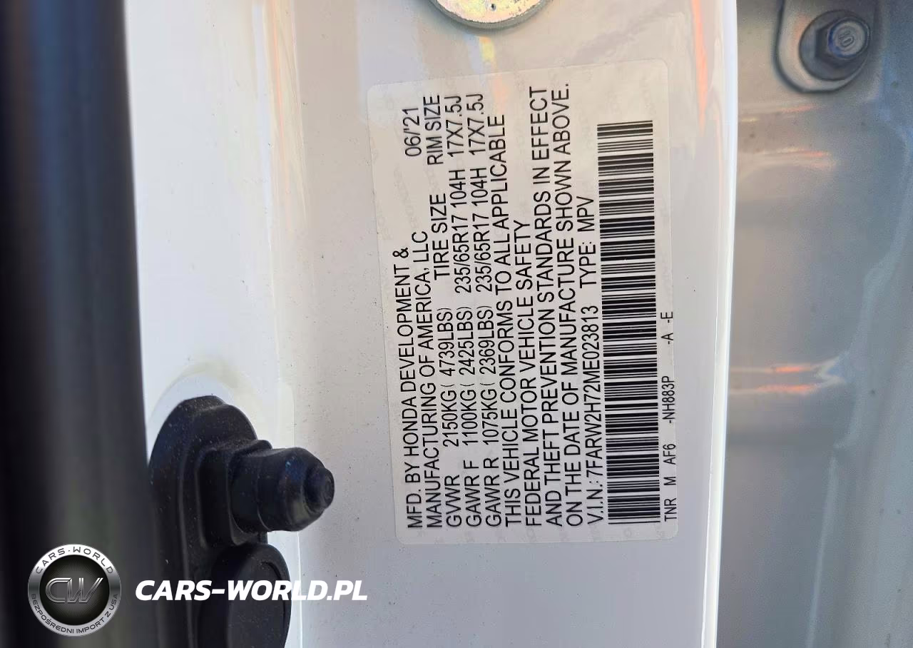 2021 Honda Cr-V Se VIN:7FARW2H72ME023813 - 12