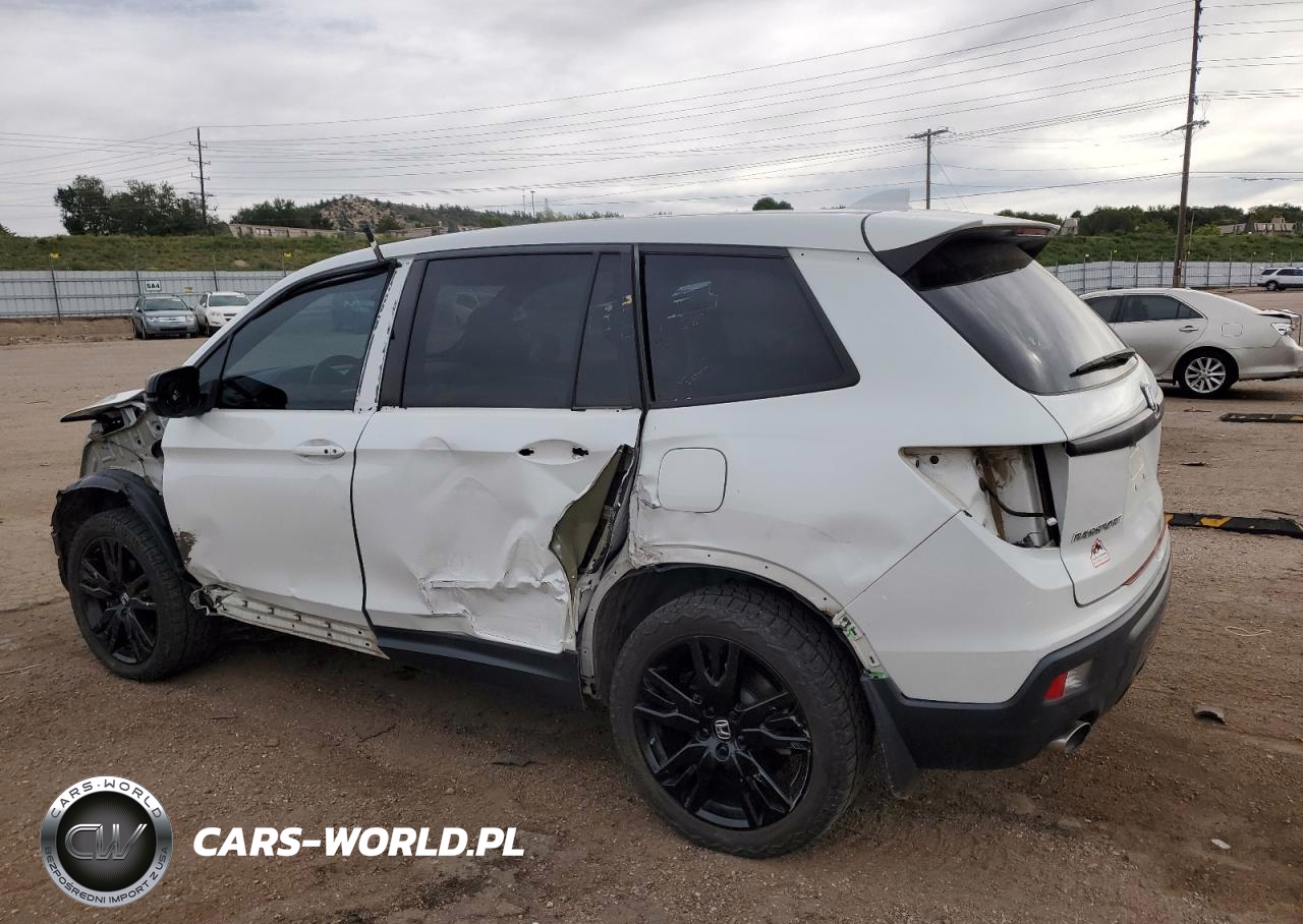 2021 Honda Passport Sport VIN:5FNYF8H25MB001089 - 2