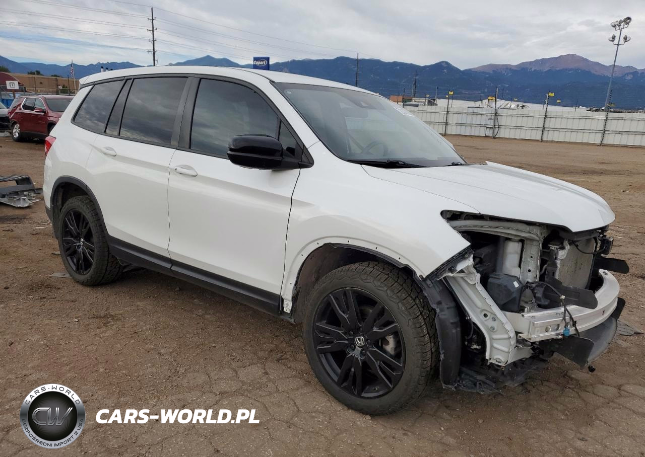 2021 Honda Passport Sport VIN:5FNYF8H25MB001089 - 4