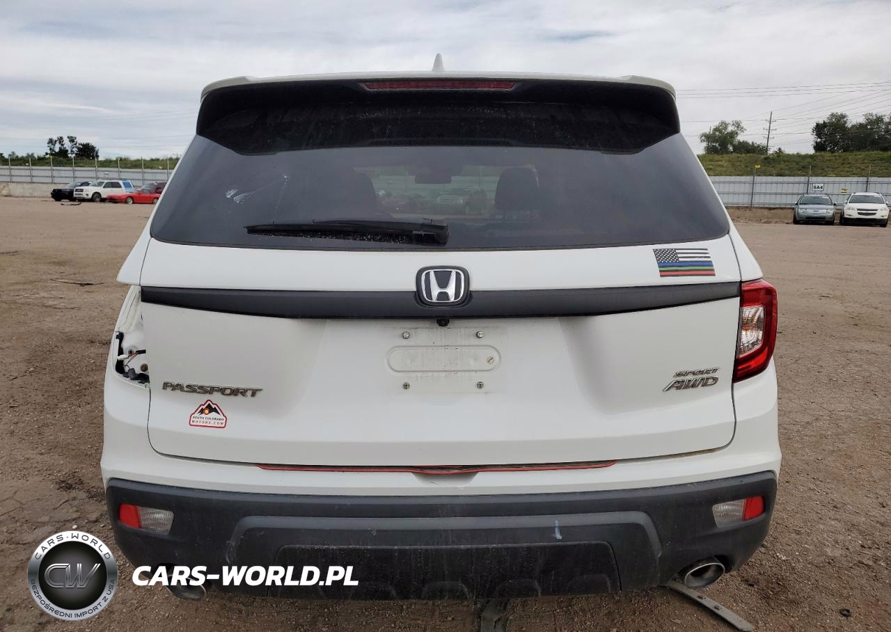 2021 Honda Passport Sport VIN:5FNYF8H25MB001089 - 6