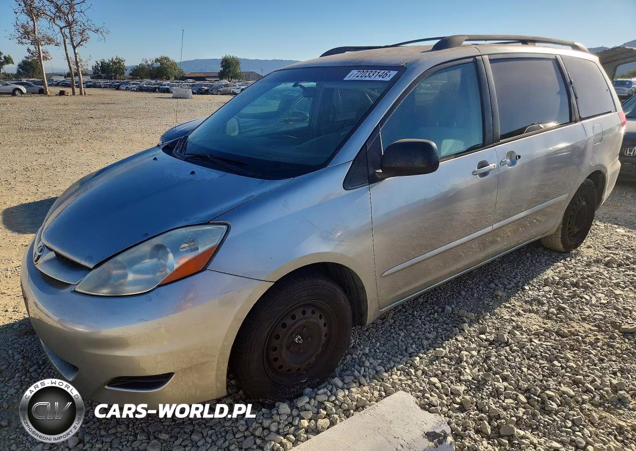 2008 Toyota Sienna Le 7-Passenger VIN:5TDZK23C98S107138 - 1