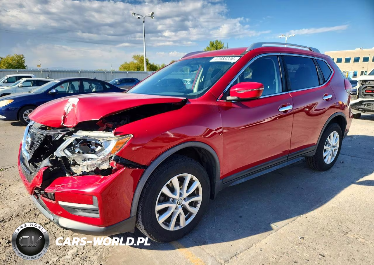 2017 Nissan Rogue Sv VIN:JN8AT2MVXHW267723 - 1