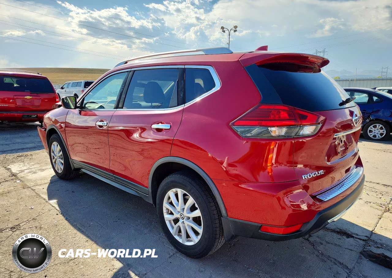 2017 Nissan Rogue Sv VIN:JN8AT2MVXHW267723 - 2