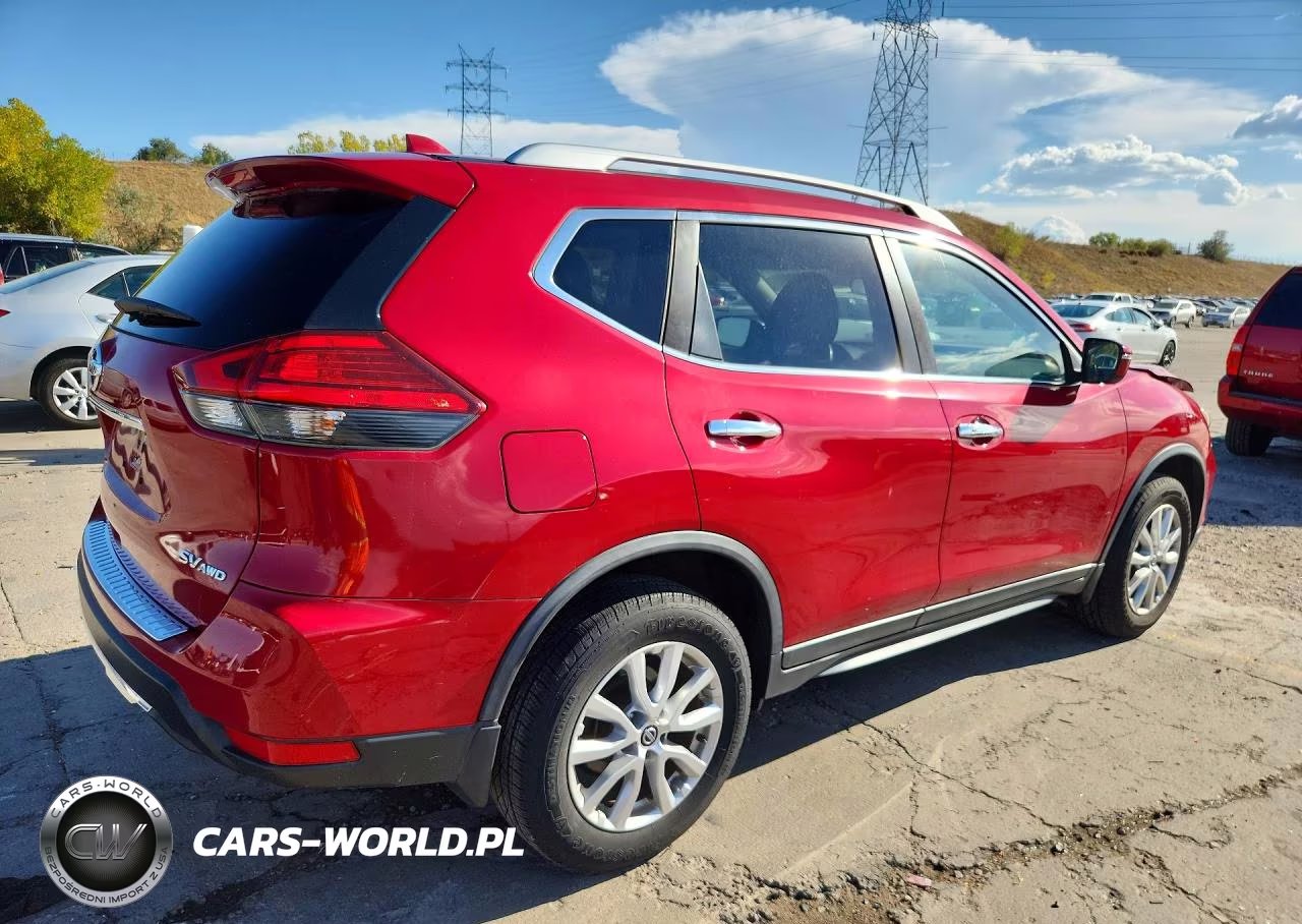 2017 Nissan Rogue Sv VIN:JN8AT2MVXHW267723 - 3