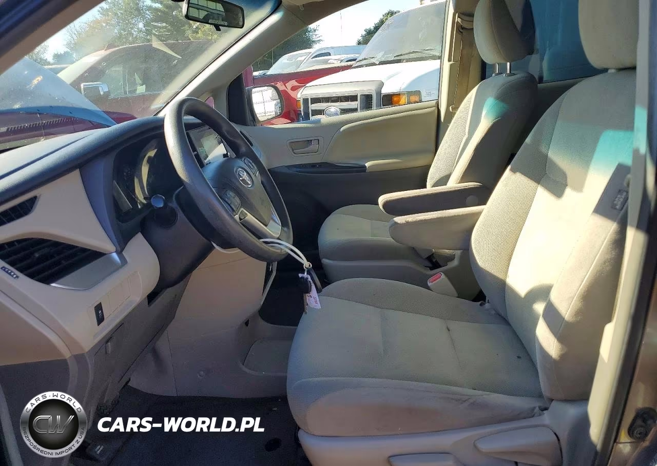 2015 Toyota Sienna L 7-Passenger VIN:5TDZK3DC0FS596157 - 7