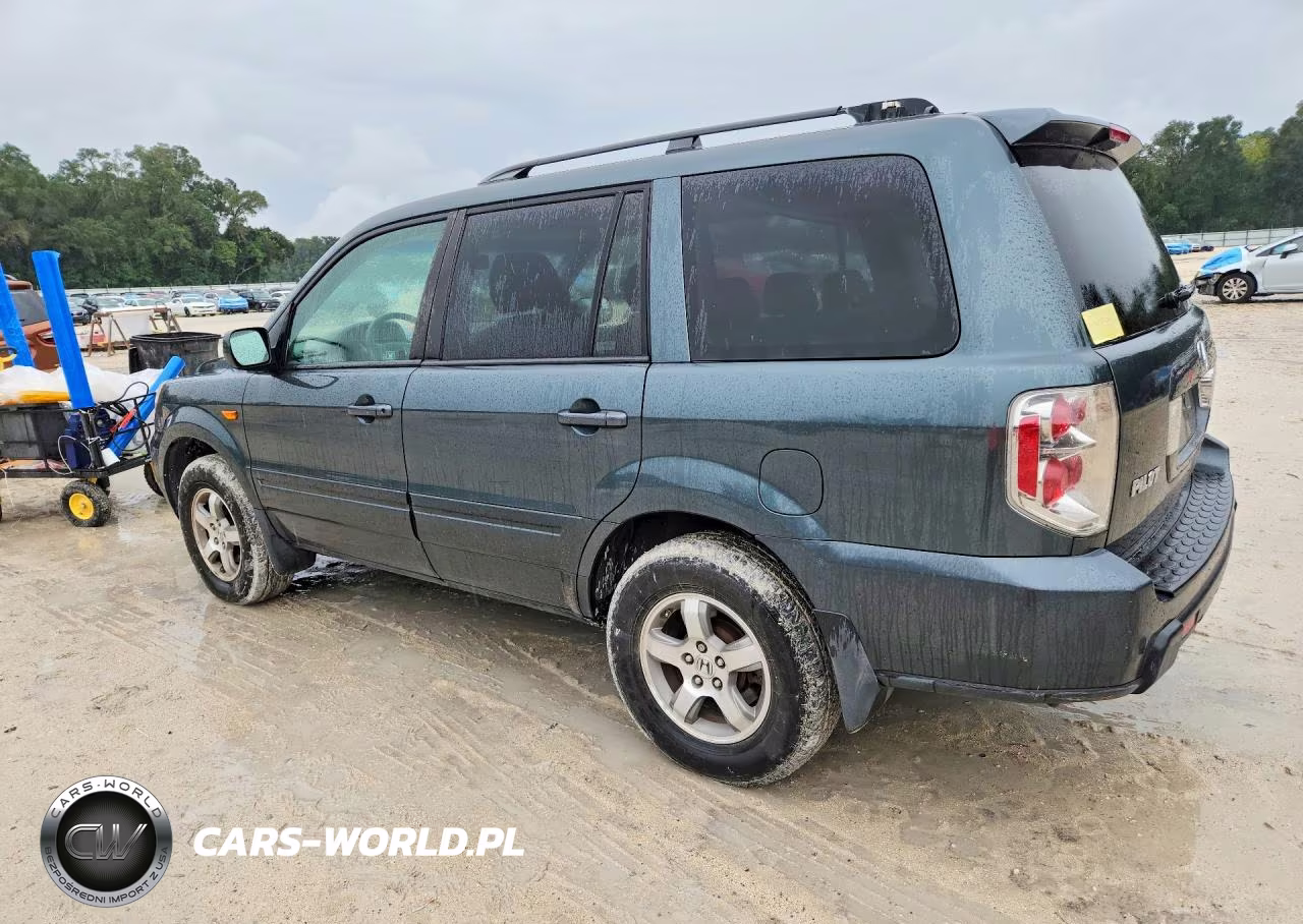 2006 Honda Pilot Ex VIN:2HKYF18576H544112 - 2
