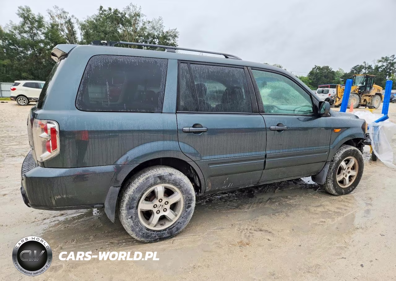 2006 Honda Pilot Ex VIN:2HKYF18576H544112 - 3