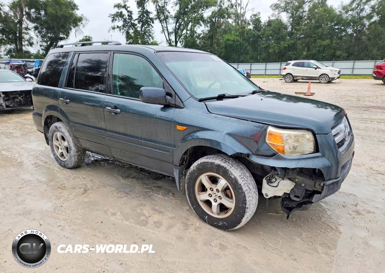 2006 Honda Pilot Ex VIN:2HKYF18576H544112 - 4