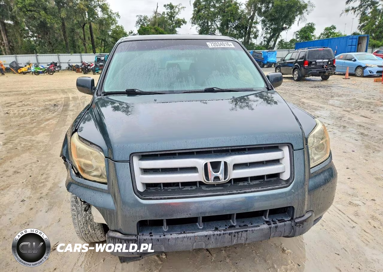 2006 Honda Pilot Ex VIN:2HKYF18576H544112 - 5
