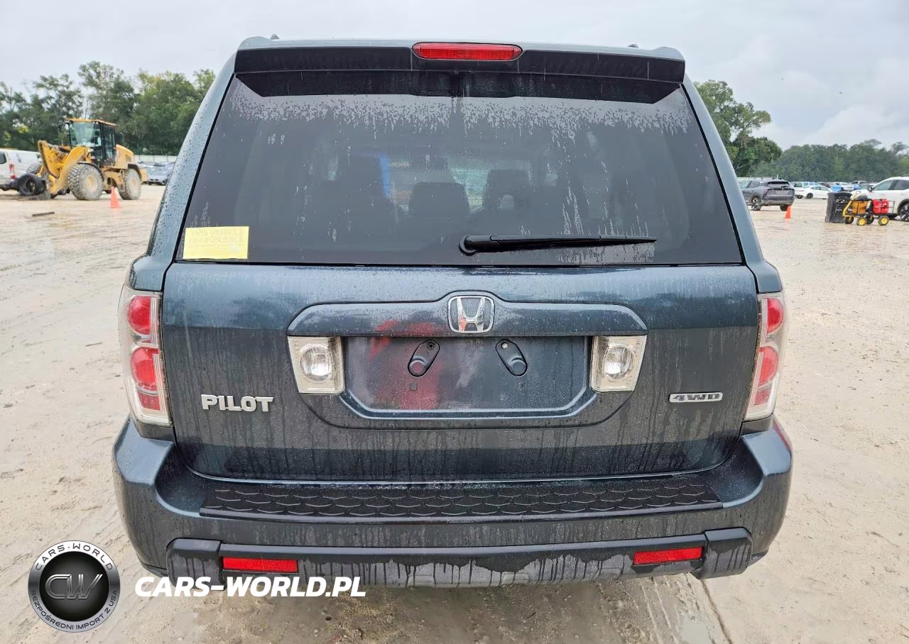 2006 Honda Pilot Ex VIN:2HKYF18576H544112 - 6