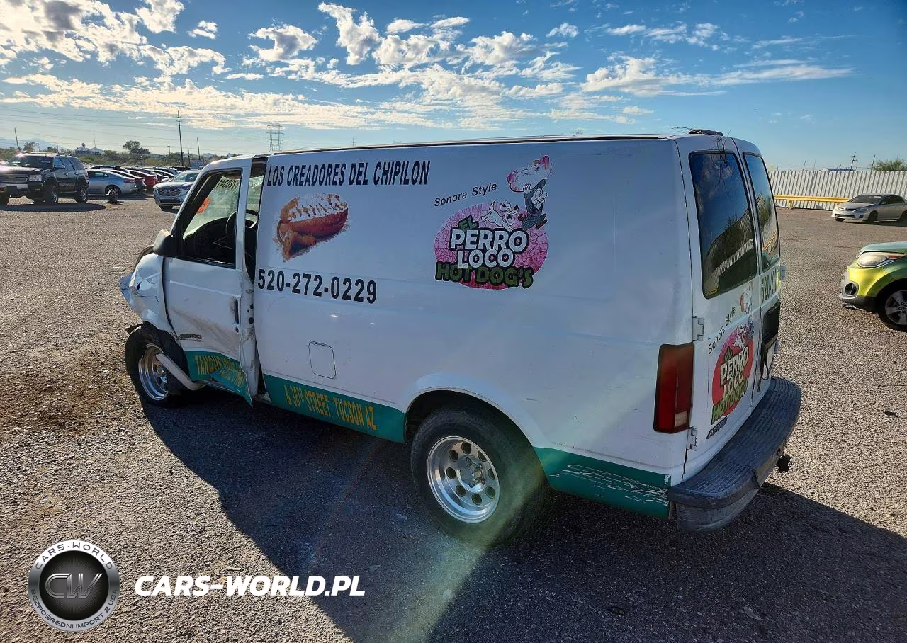 2000 Chevrolet Astro Van Delivery Van VIN:1GCDM19W9YB145217 - 2