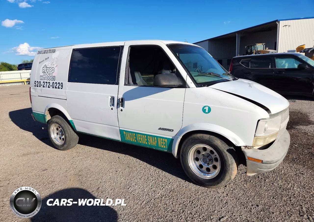 2000 Chevrolet Astro Van Delivery Van VIN:1GCDM19W9YB145217 - 4