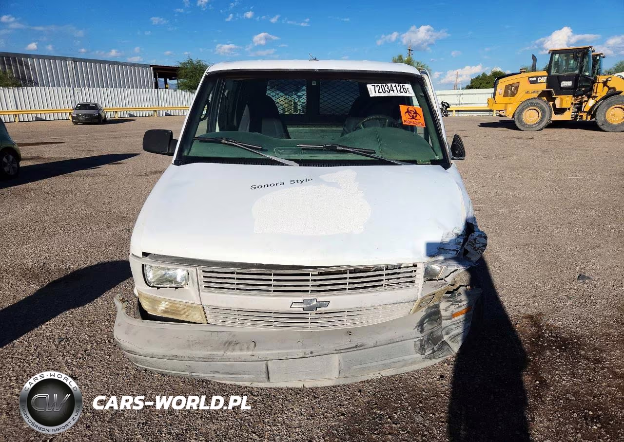 2000 Chevrolet Astro Van Delivery Van VIN:1GCDM19W9YB145217 - 5