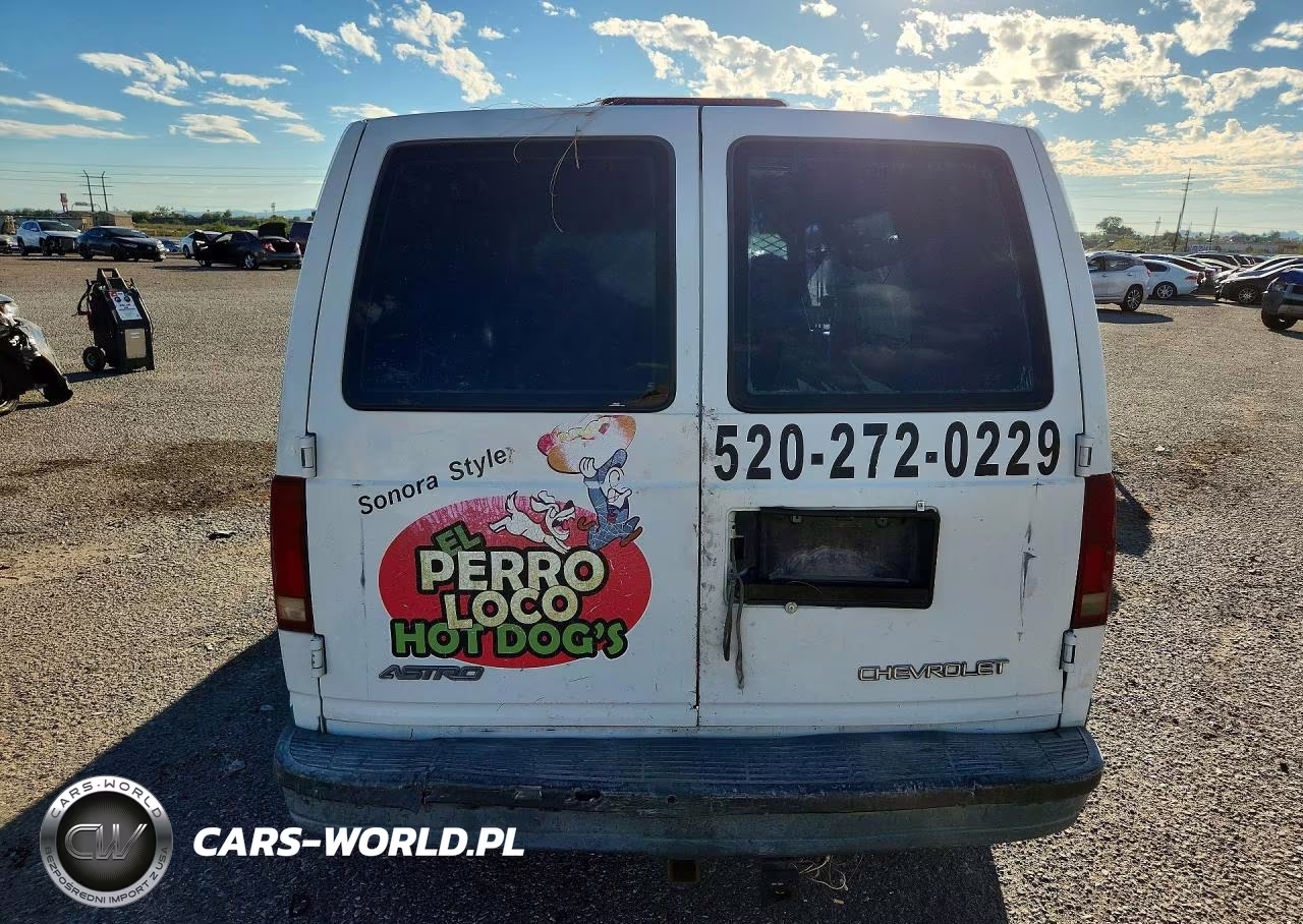 2000 Chevrolet Astro Van Delivery Van VIN:1GCDM19W9YB145217 - 6