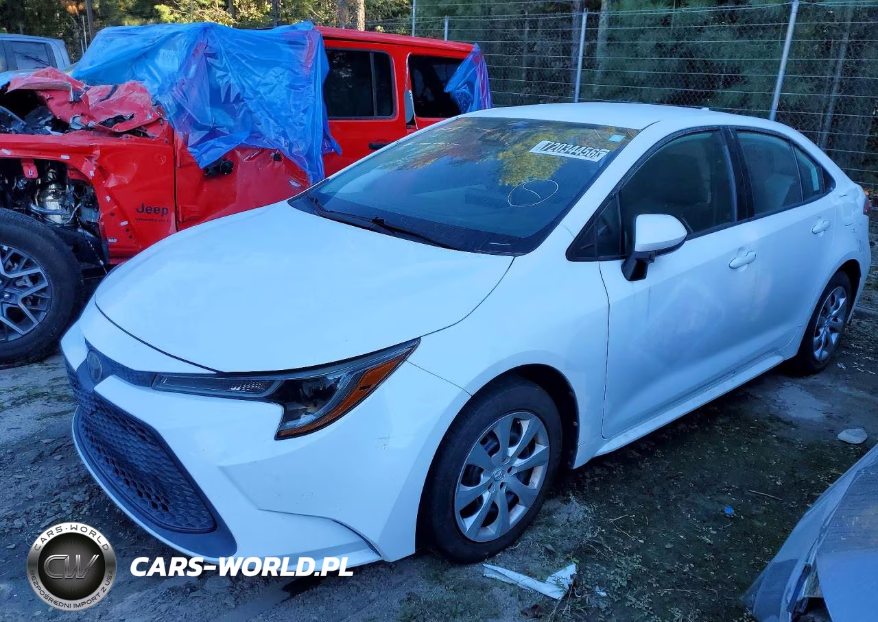 2020 Toyota Corolla Le VIN:5YFEPRAE2LP048092 - 1