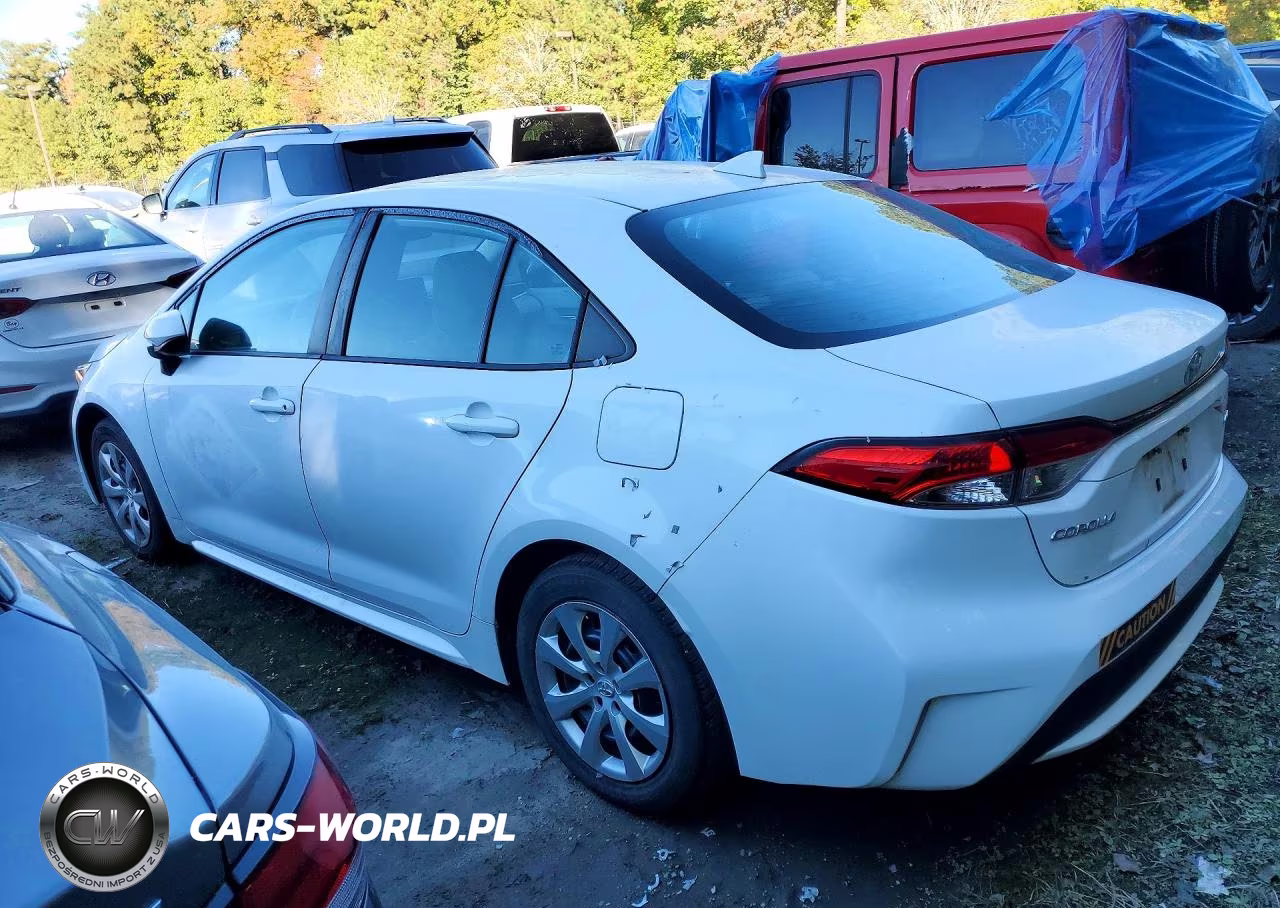 2020 Toyota Corolla Le VIN:5YFEPRAE2LP048092 - 2