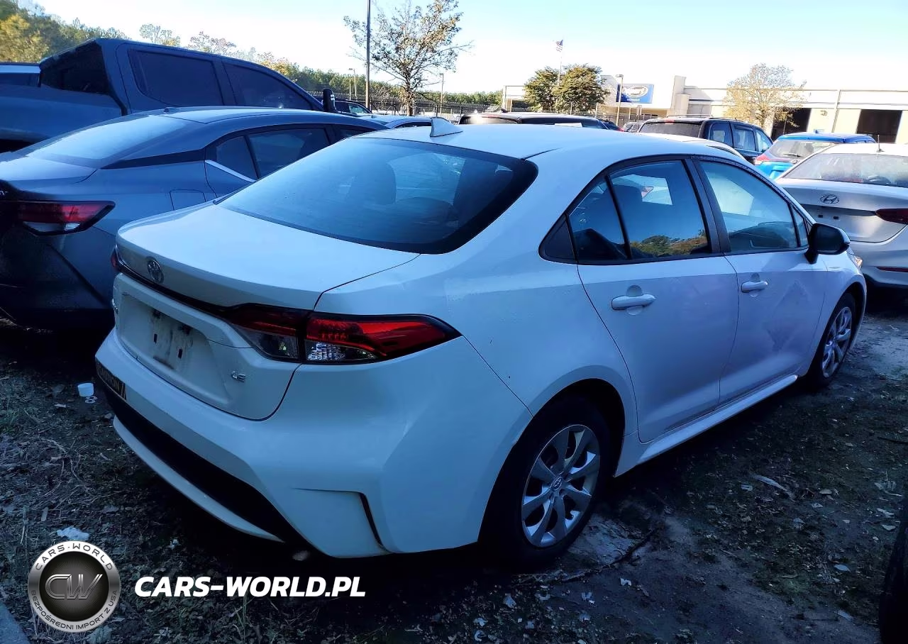 2020 Toyota Corolla Le VIN:5YFEPRAE2LP048092 - 3