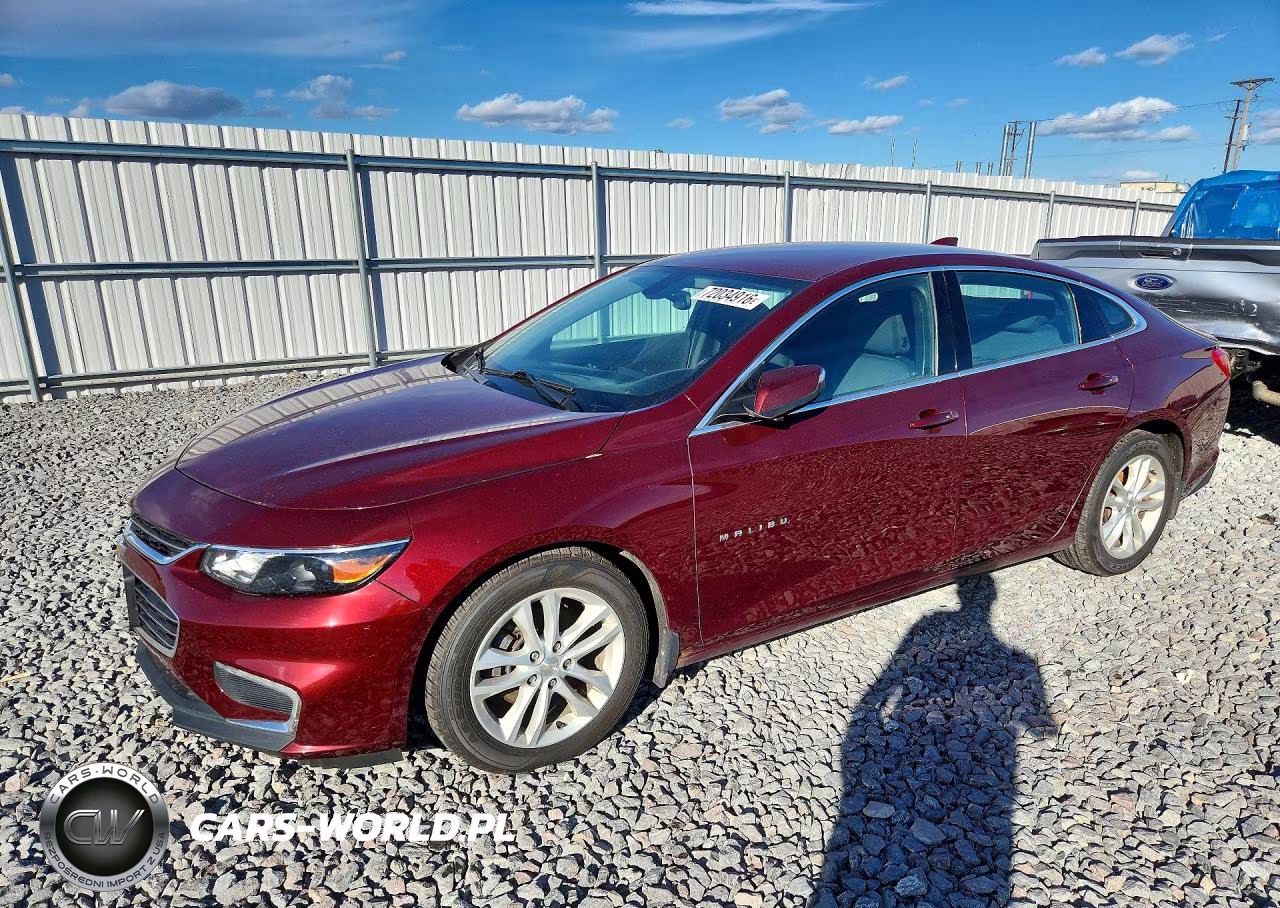 2016 Chevrolet Malibu Lt VIN:1G1ZE5ST0GF325485 - 1