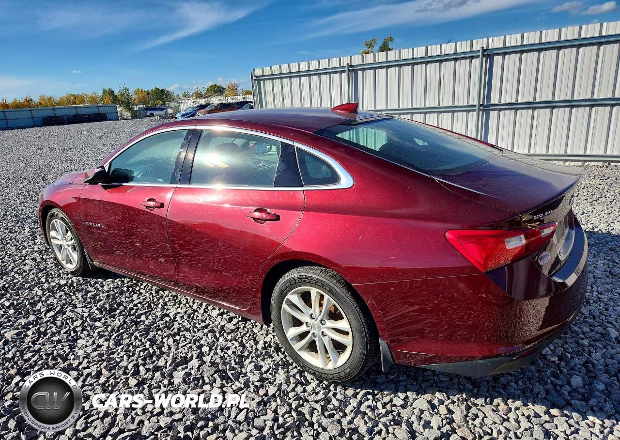 2016 Chevrolet Malibu Lt VIN:1G1ZE5ST0GF325485 - 2