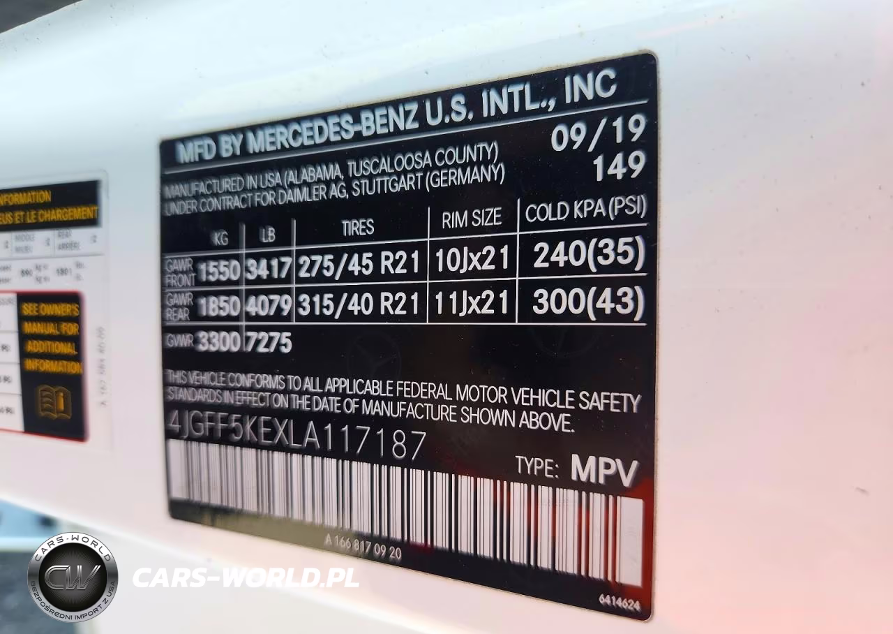 2020 Mercedes-Benz Gls 450 4Matic VIN:4JGFF5KEXLA117187 - 13