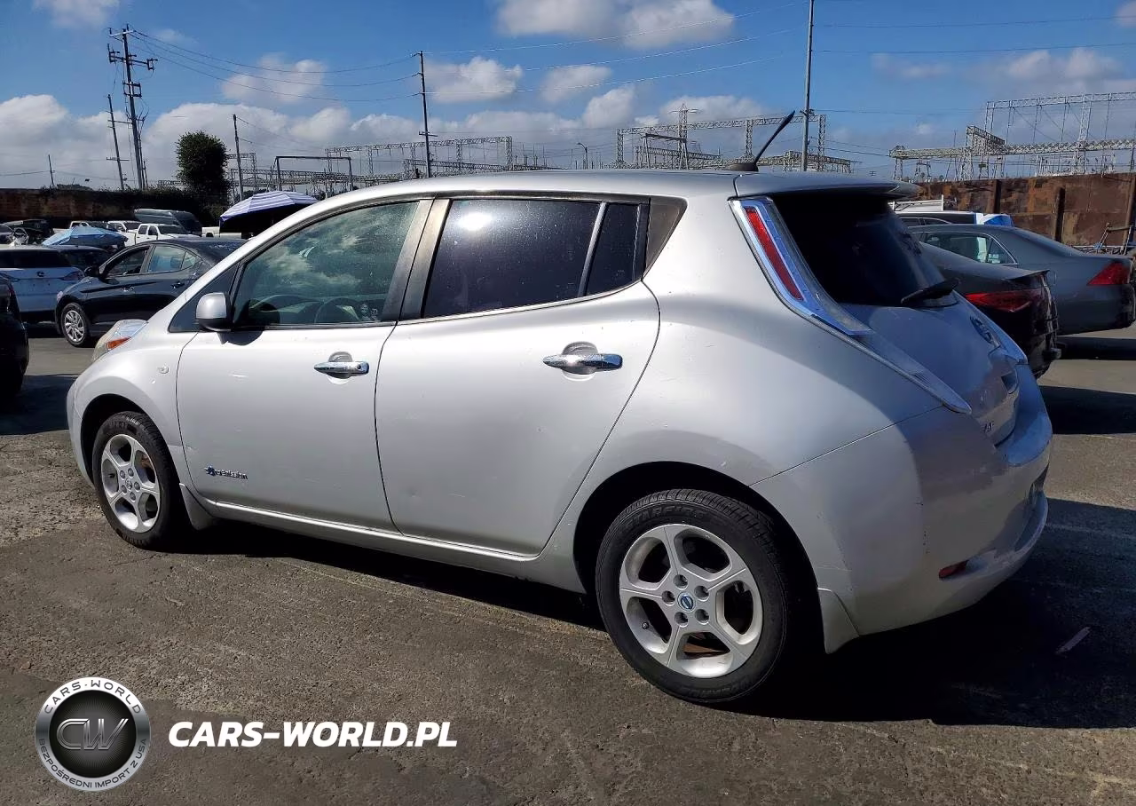 2012 Nissan Leaf Sv VIN:JN1AZ0CP3CT024740 - 2
