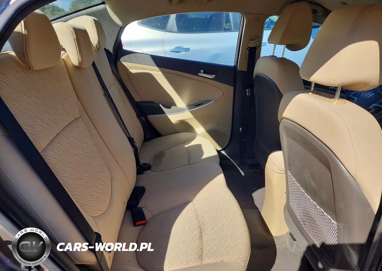 2014 Hyundai Accent Gls VIN:KMHCU4AE6EU590087 - 10