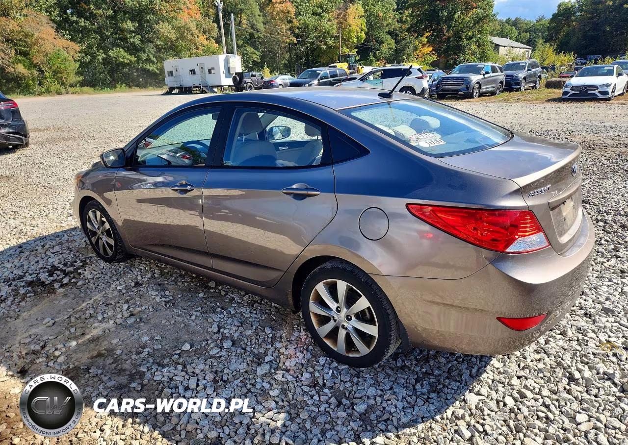 2014 Hyundai Accent Gls VIN:KMHCU4AE6EU590087 - 2