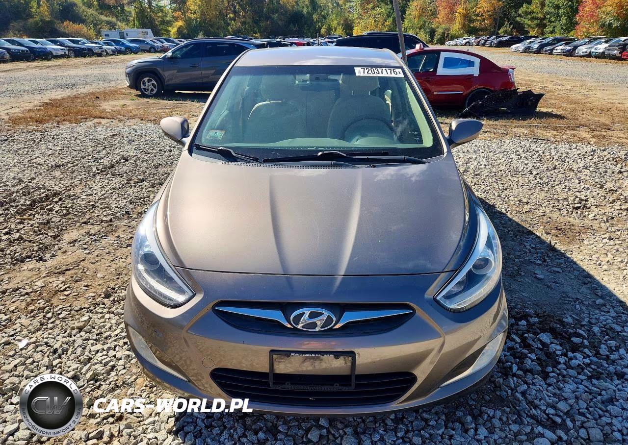 2014 Hyundai Accent Gls VIN:KMHCU4AE6EU590087 - 5